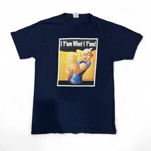 Navy Popeye I Yam What I Yam t-shirt #90s #Popeye